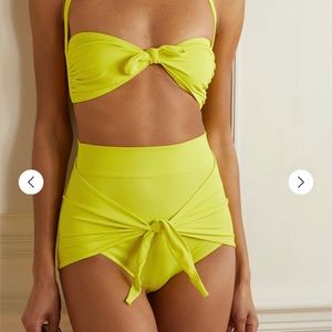 Norma Kamali Tie Front Bikini